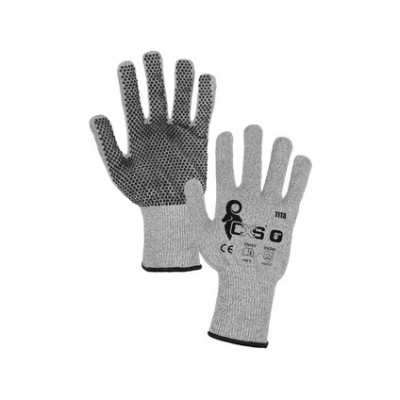 Protiporezové rukavice CXS TITA 